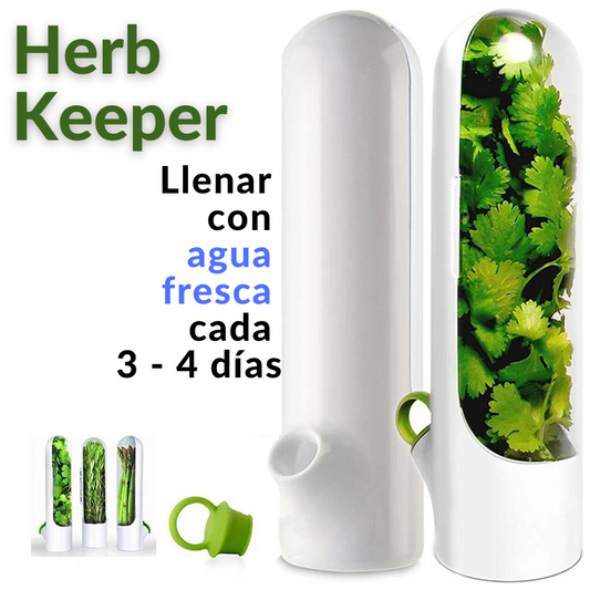 Herp Keeper RECIPIENTE CONSERVADOR DE HIERBAS