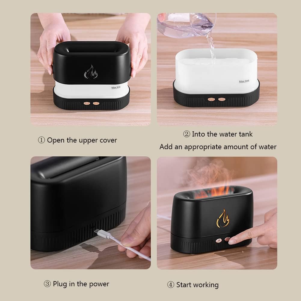 Fiery® Humidificador y Difusor de aromas de Lujo