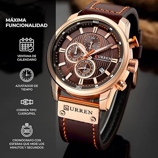 Reloj Curren Magnatta en Acero Inoxidable