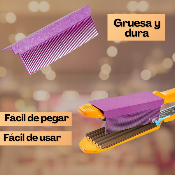 Peine Auxiliar para Planchas de Cabello 🔥