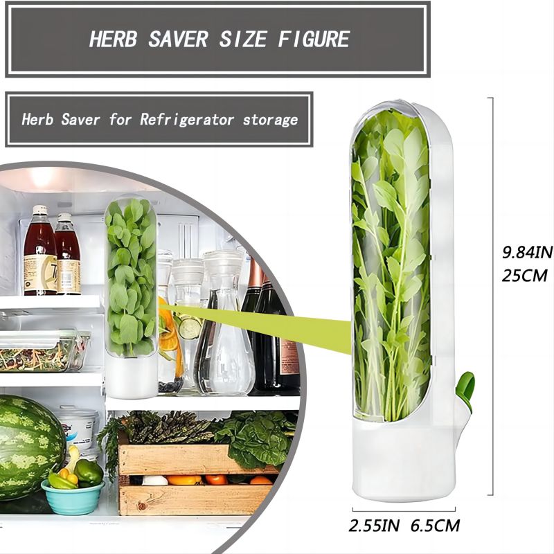 Herp Keeper RECIPIENTE CONSERVADOR DE HIERBAS