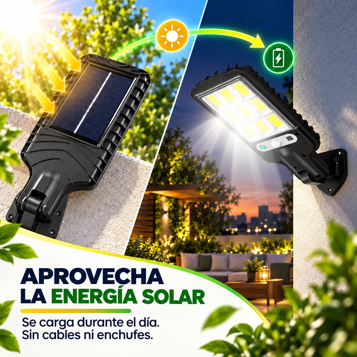 💡SolarBeam Pro™ Luz Ultra Brillante Solar ☀️