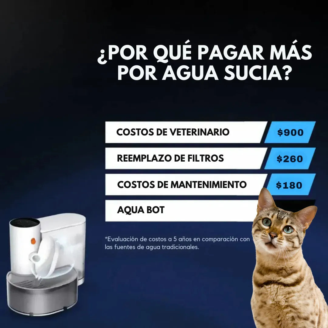 AQUA BOT Dispensador y PURIFICADOR de agua
