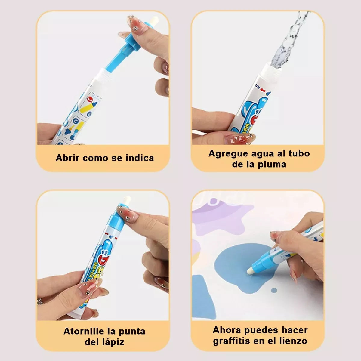 ColorPic® Tapete mágico a base agua