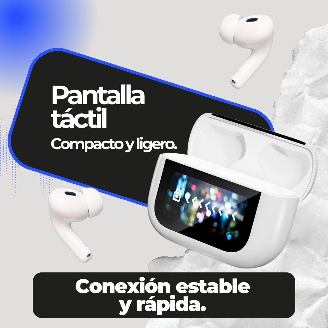 Audifonos Bluetooth con pantalla