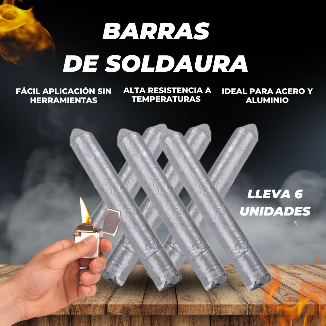 Barras de soldaura universal