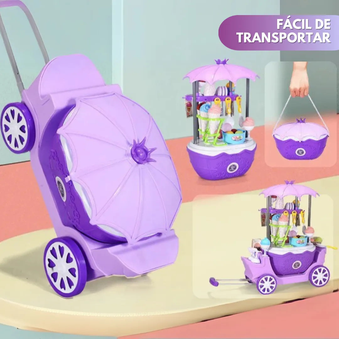 Candy Cart™ Camión de Helados + 69 Accesorios