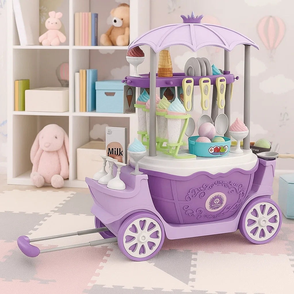Candy Cart™ Camión de Helados + 69 Accesorios