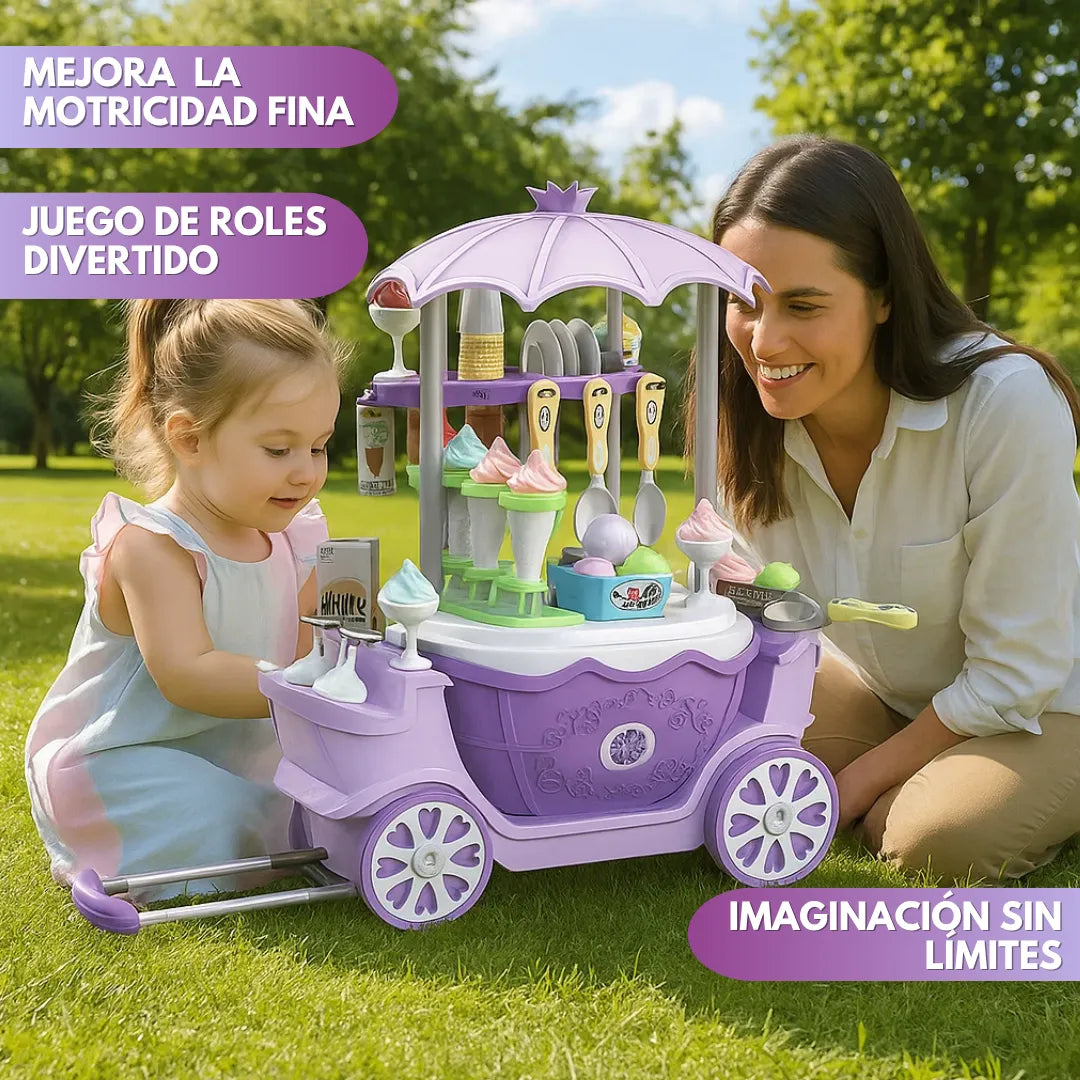 Candy Cart™ Camión de Helados + 69 Accesorios