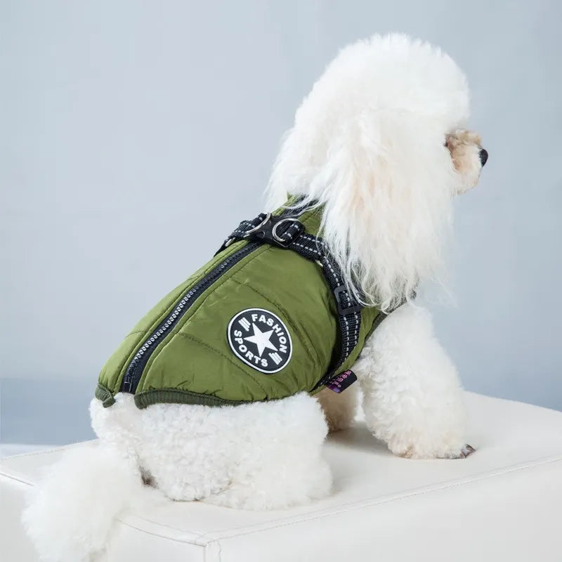 Chaqueta impermeable para perros