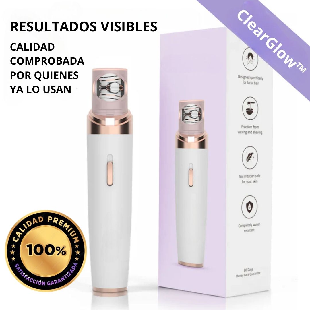 ClearGlow™ Depiladora inalámbrica