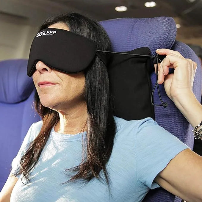 TravelRest Pro® Almohada de viaje con soporte cervical