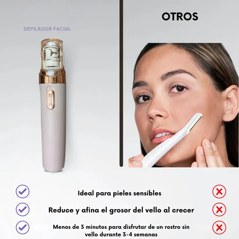 ClearGlow™ Depiladora inalámbrica