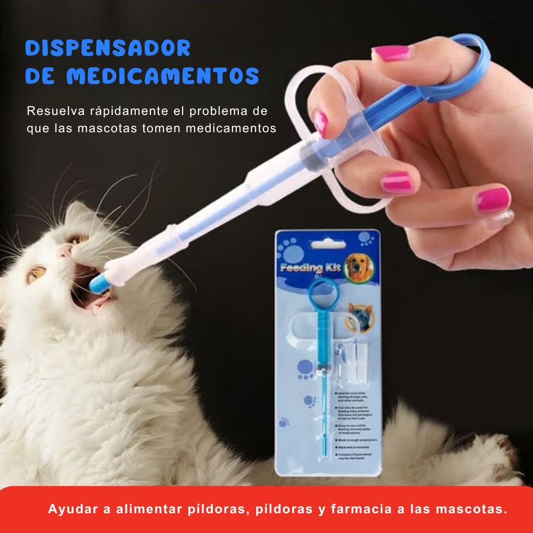 DosiPet™ Dispensador de medicamentos para Mascotas