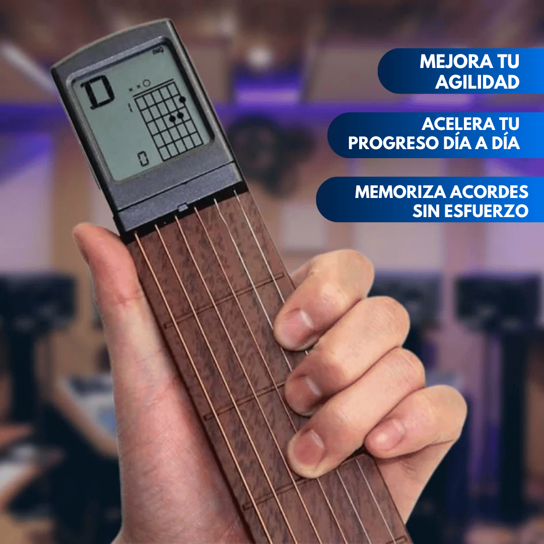 JamStick™Entrenador de Acordes Portátil