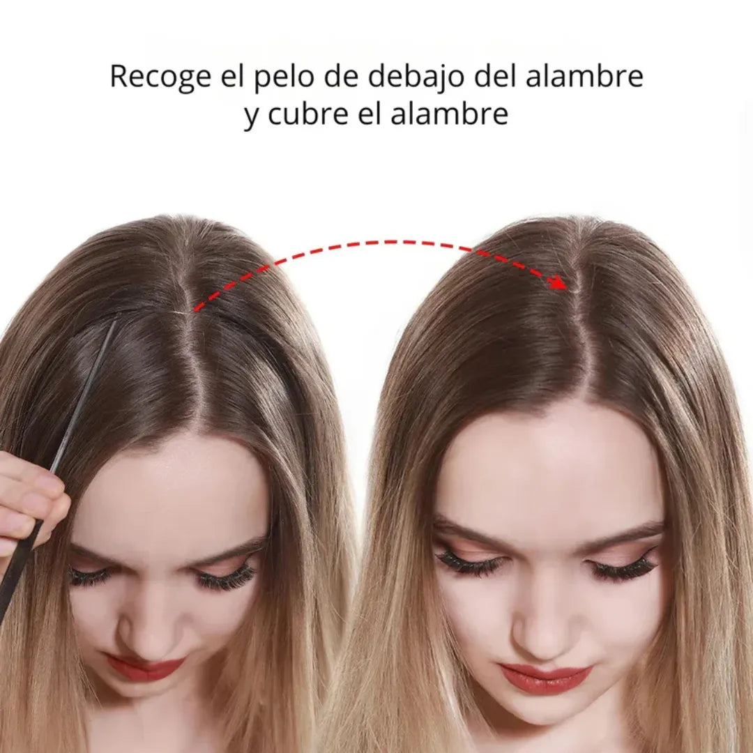 InvisiHair® Extensiones De Cabello Rubias