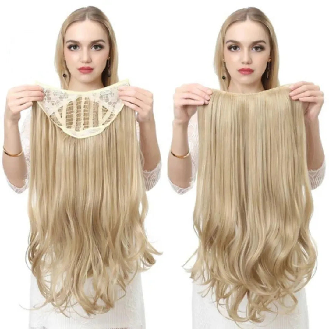 InvisiHair® Extensiones De Cabello Rubias