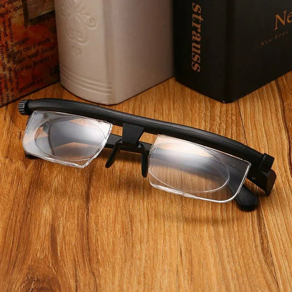 Gafas con enfoque ajustable