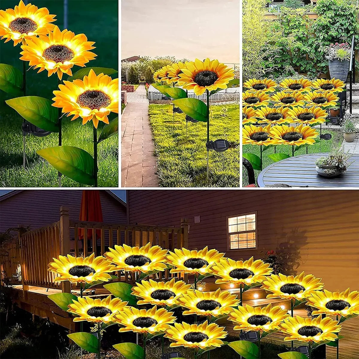 GardenGlow™ Faroles de Girasol para Jardín UPSELL