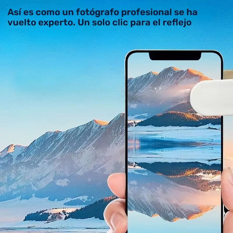 DualView™ Lente con efecto espejo Para celulares