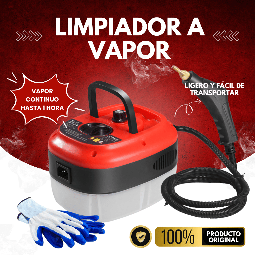 Limpiador de Vapor Portátil (En Oferta)