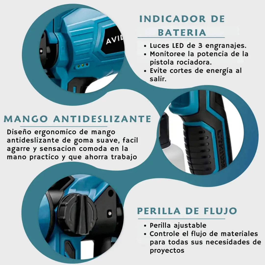 MaxPaint® Pulverizador Inalámbrico