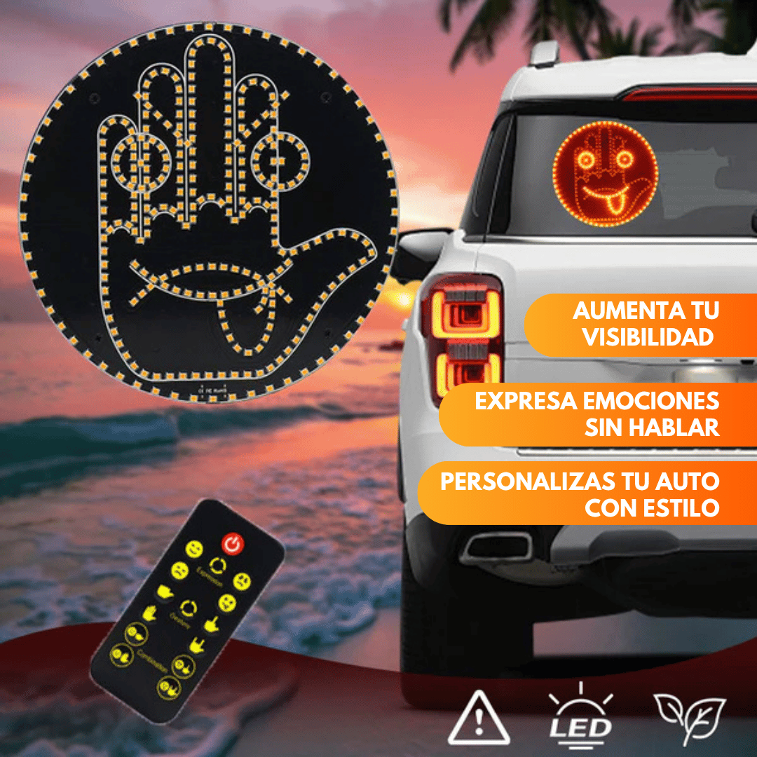 DriveMood™ Pantalla Expresiva LED para Auto