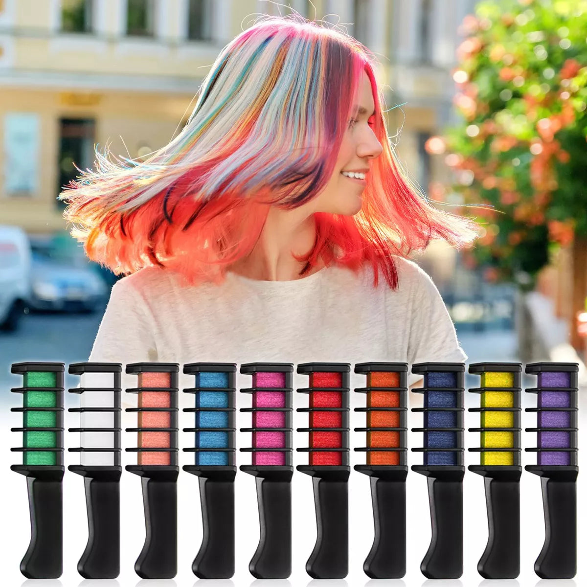 ColorBoom™ Tiza de Colores para el cabello