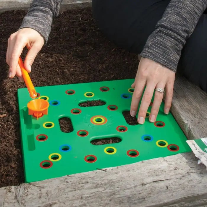 GrowGrid® Plantilla Espaciadora de Semillas