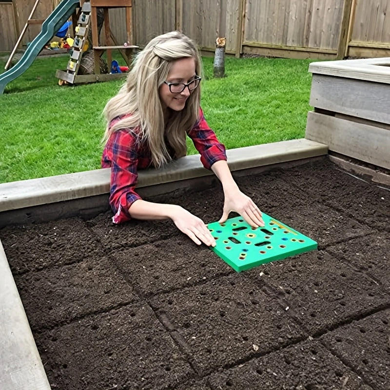 GrowGrid® Plantilla Espaciadora de Semillas