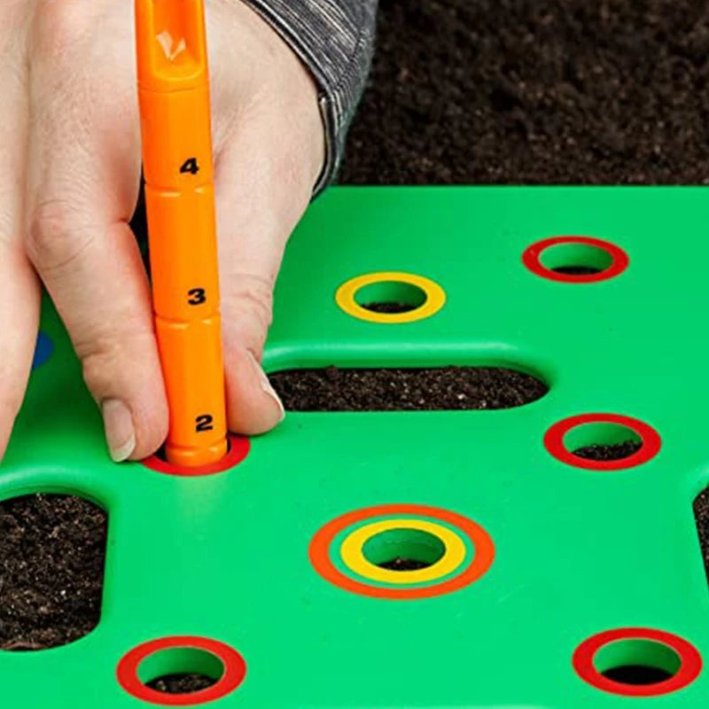 GrowGrid® Plantilla Espaciadora de Semillas