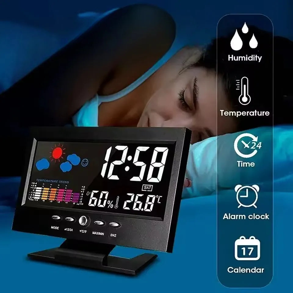 Reloj Digital con Monitor