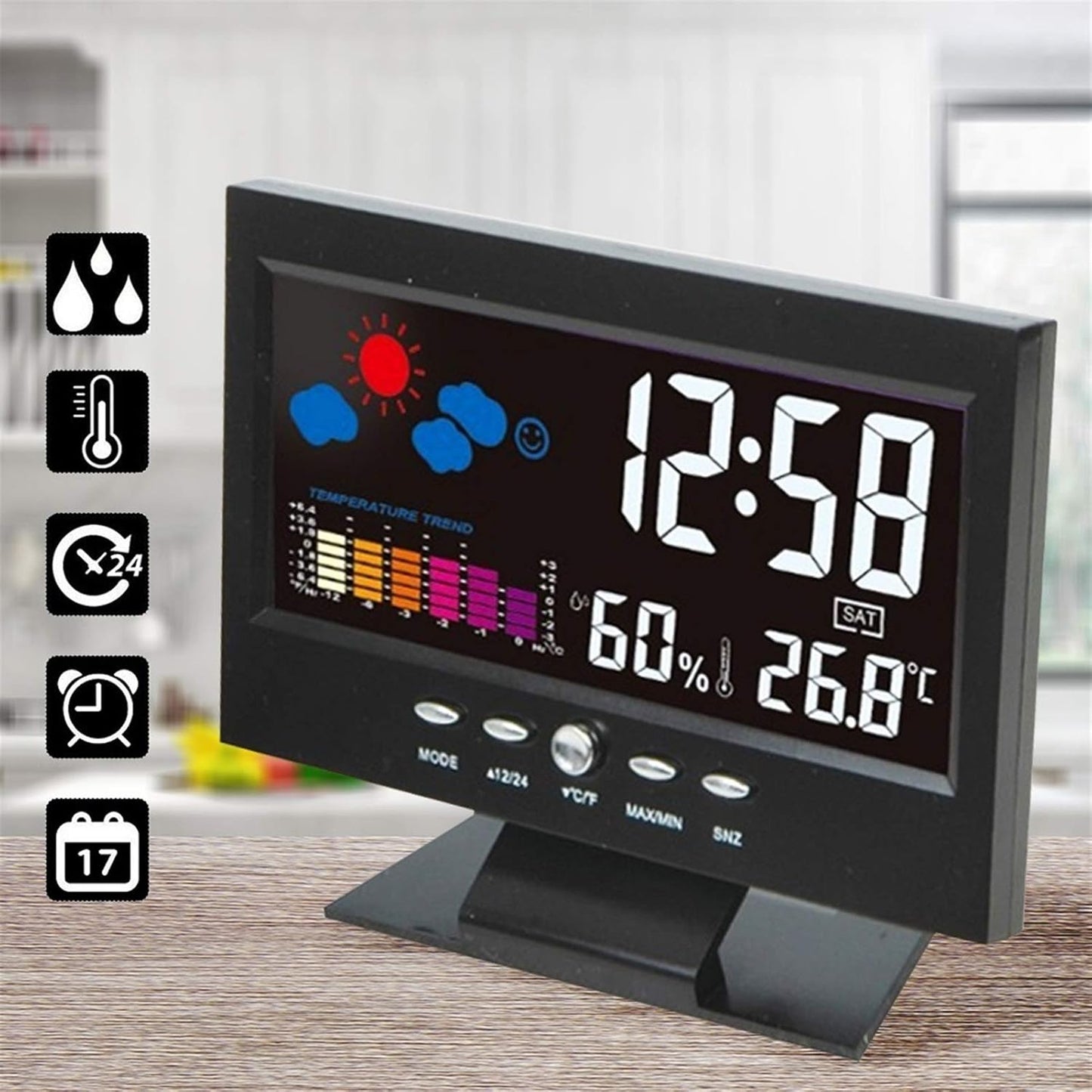 WorkView® Reloj de Escritorio Inteligente