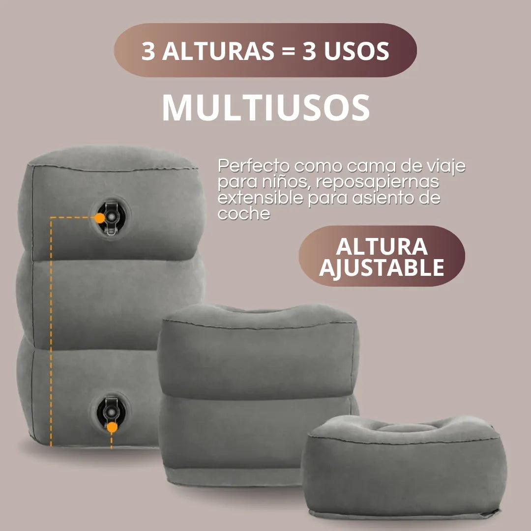 FlexiNap™ Reposapiés Multifuncional Portátil