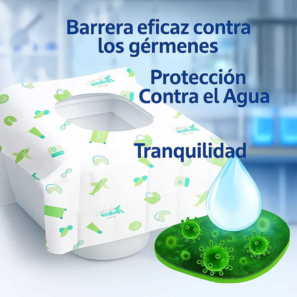 SeatClean™ Protector Desechable para Inodoro (2 paquetes)