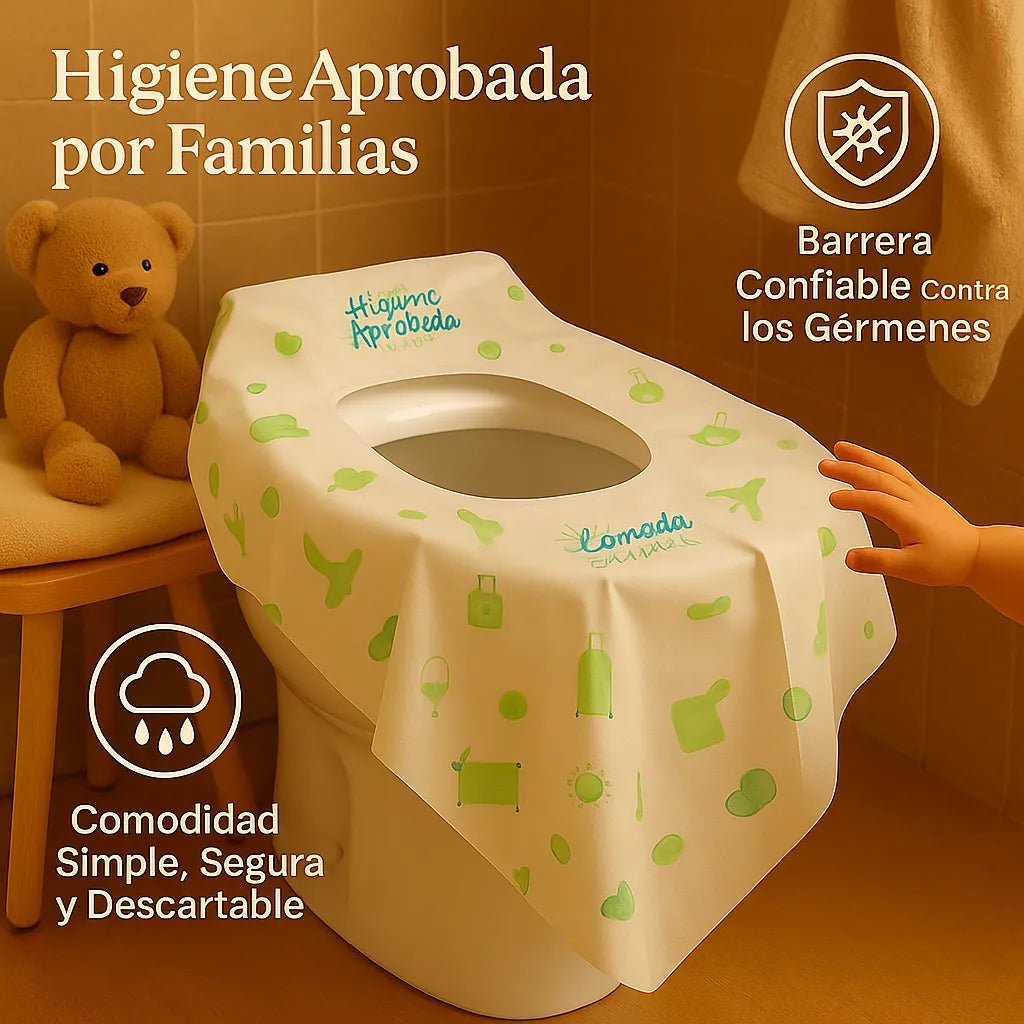 SeatClean™ Protector Desechable para Inodoro (2 paquetes)
