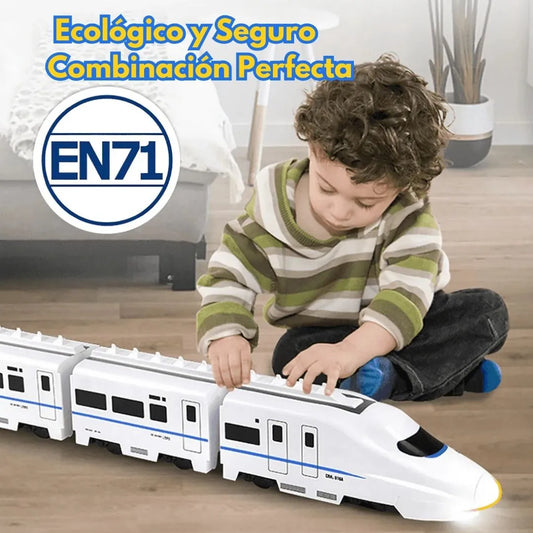 Tren Eléctrico Interactivo 4 Vagones