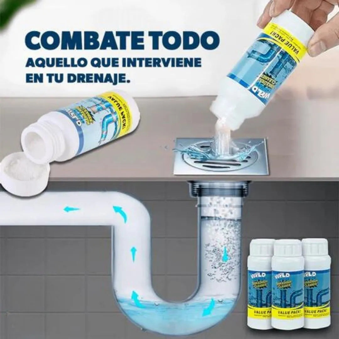 WILD TORNADO Polvo Destapa Cañerias