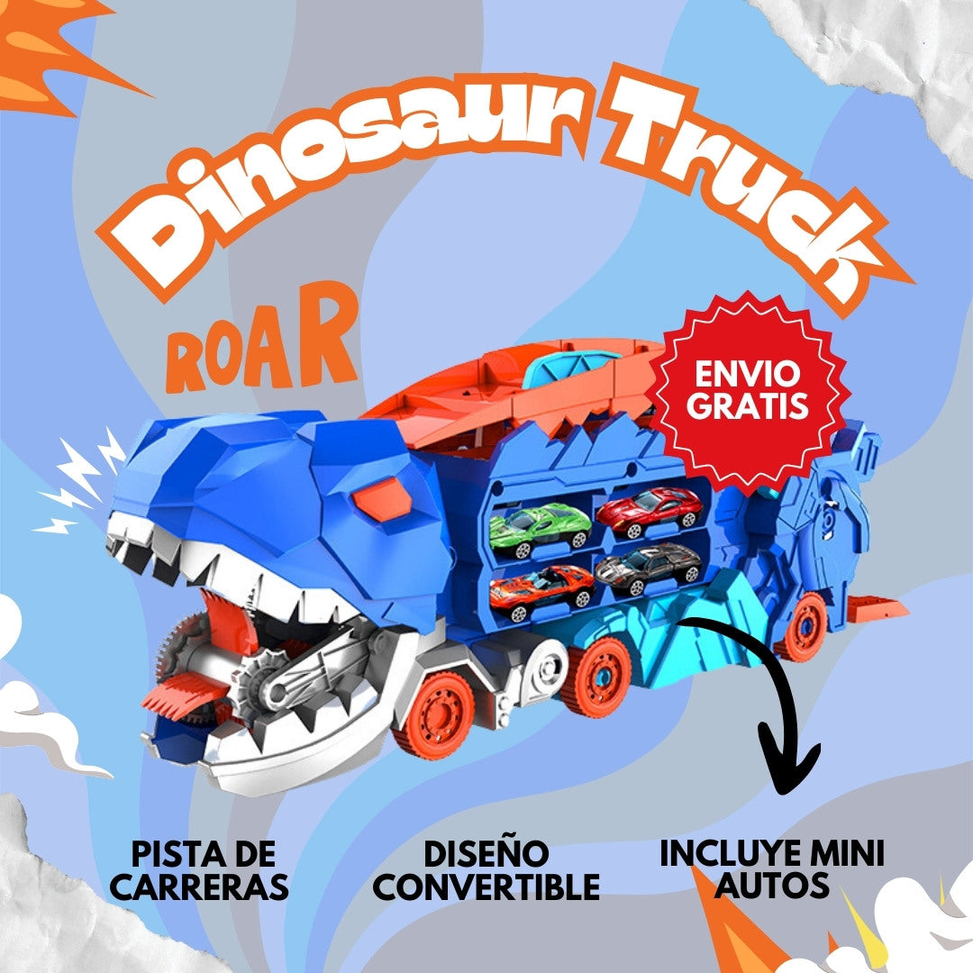 DinoTruck Incluye mini autos