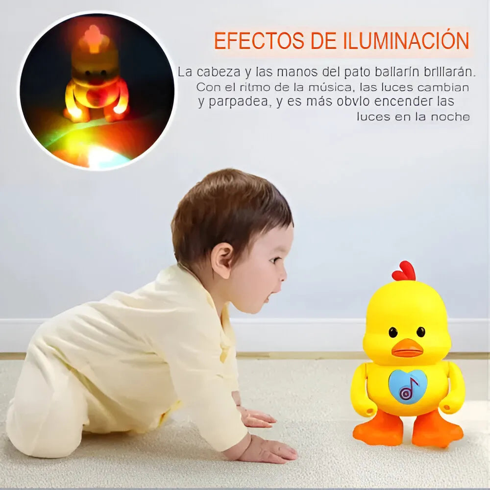 Pollito bailarín LED