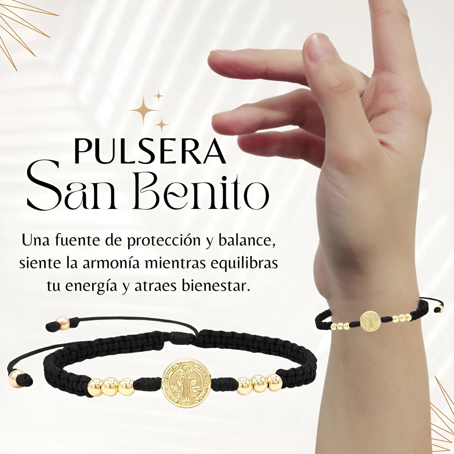 Pulsera San Benito Protección