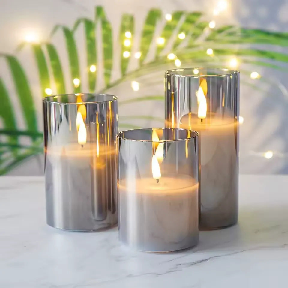 Lumacandles® Juego de velas sin llama, realista
