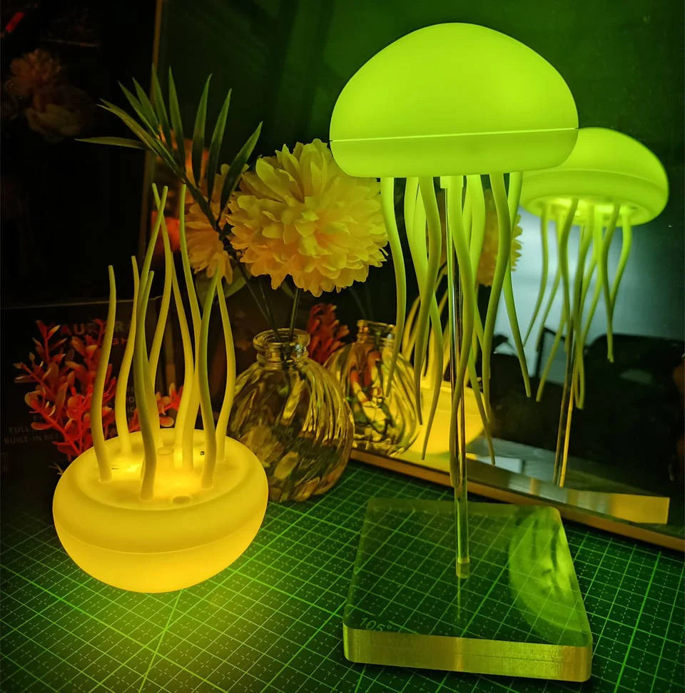 JellyGlow® Lampara Medusa Con Movimiento