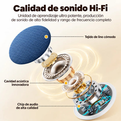 SleepSonic™ Altavoz de Conducción Ósea con Ruido Blanco💤🛏️