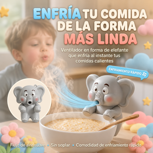 🐘CoolFan Elephant™ Ventilador para Comidas y bebidas