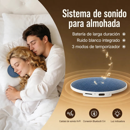 SleepSonic™ Altavoz de Conducción Ósea con Ruido Blanco💤🛏️
