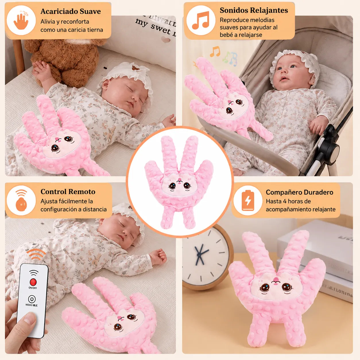 👶SleepyPalm Pro™ Palma Calmante para Bebé🌙✨
