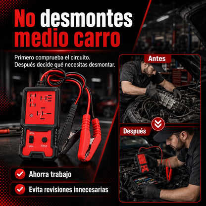 TestCarPro™ Comprobador de circuitos automotrices