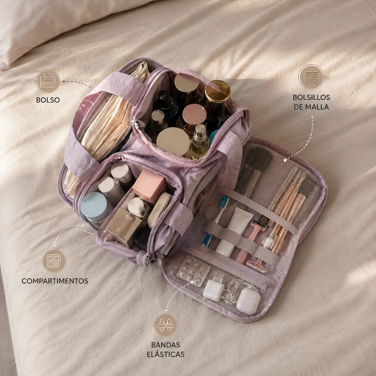 🧳 TravelDuo Pro™ Bolso Organizador de Viaje Unisex✈️✨