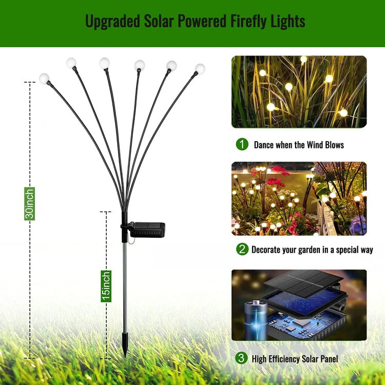 SolarFirefly®- Luces solares para jardín